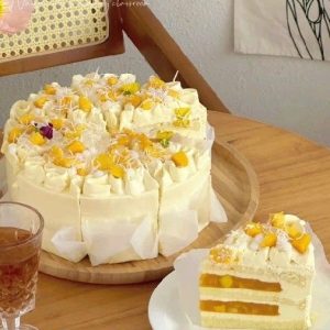 Corn Cream Cake